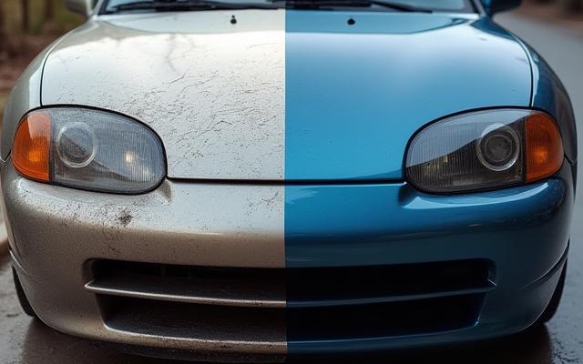 디테일링 전후 비교 모습